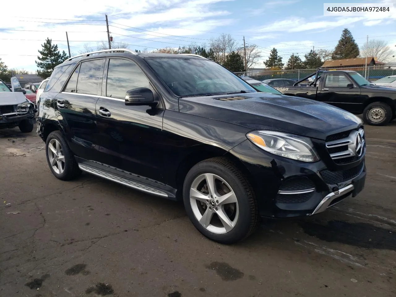 2017 Mercedes-Benz Gle 350 VIN: 4JGDA5JB0HA972484 Lot: 81144054