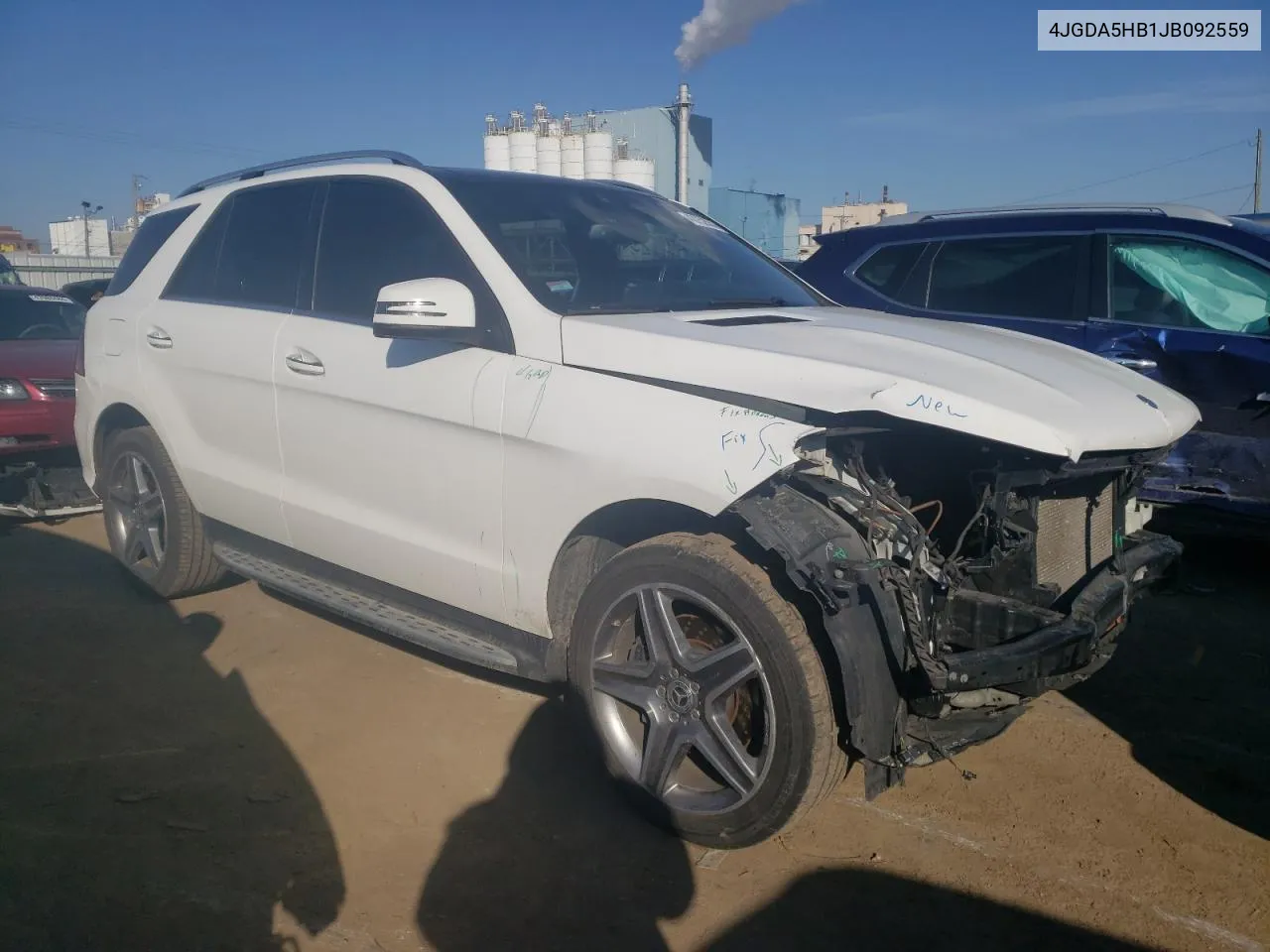 4JGDA5HB1JB092559 2018 Mercedes-Benz Gle 350 4Matic