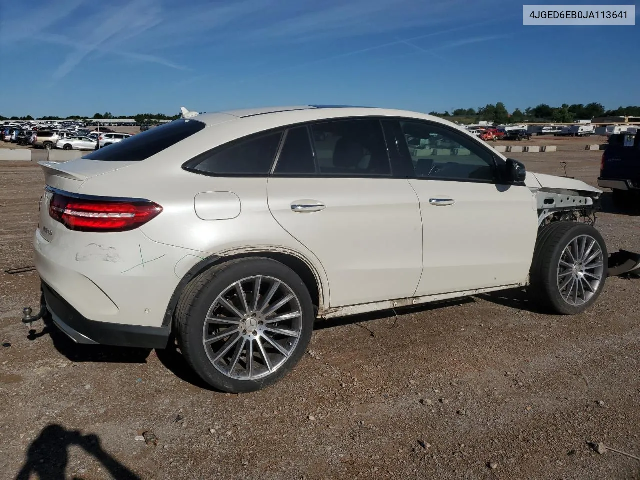 2018 Mercedes-Benz Gle Coupe 43 Amg VIN: 4JGED6EB0JA113641 Lot: 51810354