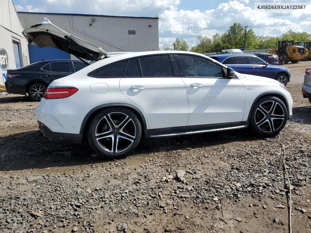 2018 Mercedes-Benz Gle Coupe 43 Amg VIN: 4JGED6EBXJA122587 Lot: 53135224