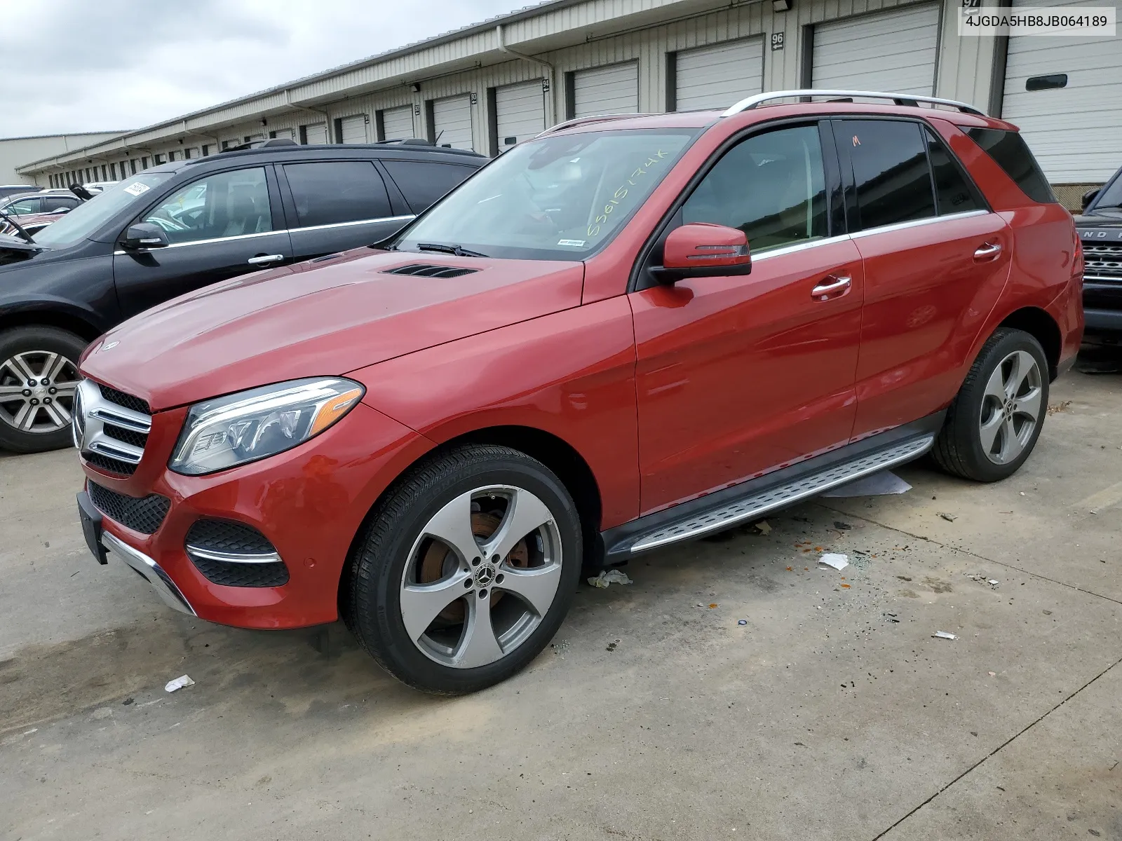 2018 Mercedes-Benz Gle 350 4Matic VIN: 4JGDA5HB8JB064189 Lot: 55615174