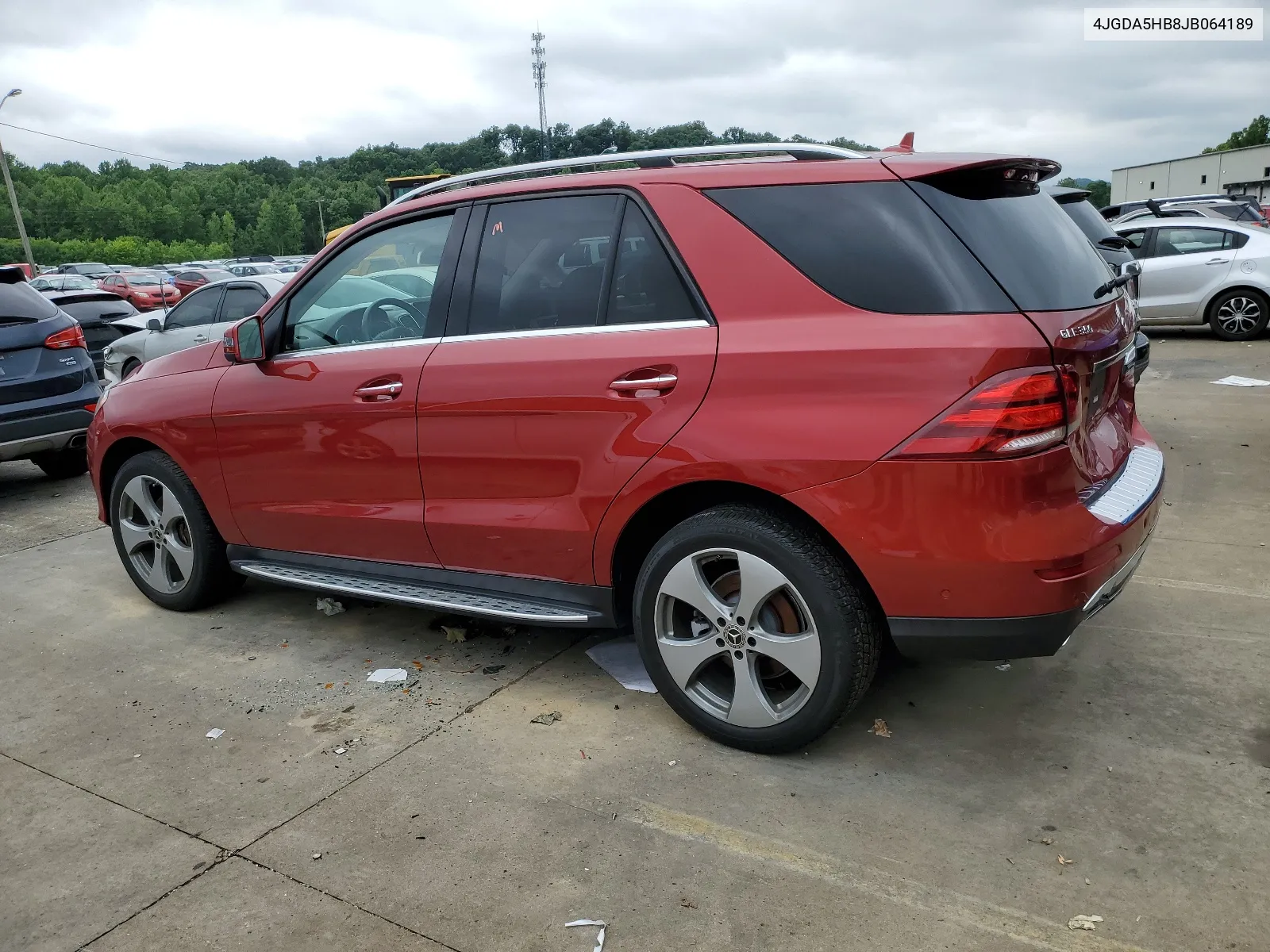 2018 Mercedes-Benz Gle 350 4Matic VIN: 4JGDA5HB8JB064189 Lot: 55615174