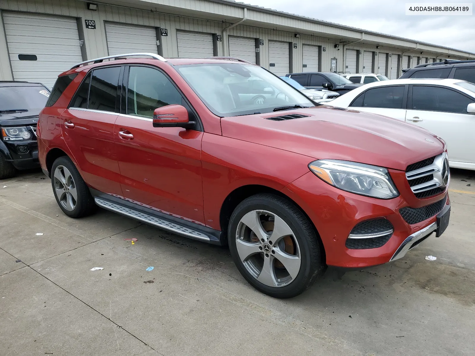 2018 Mercedes-Benz Gle 350 4Matic VIN: 4JGDA5HB8JB064189 Lot: 55615174