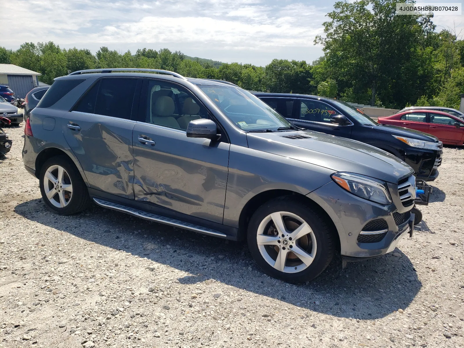 2018 Mercedes-Benz Gle 350 4Matic VIN: 4JGDA5HB8JB070428 Lot: 61884134