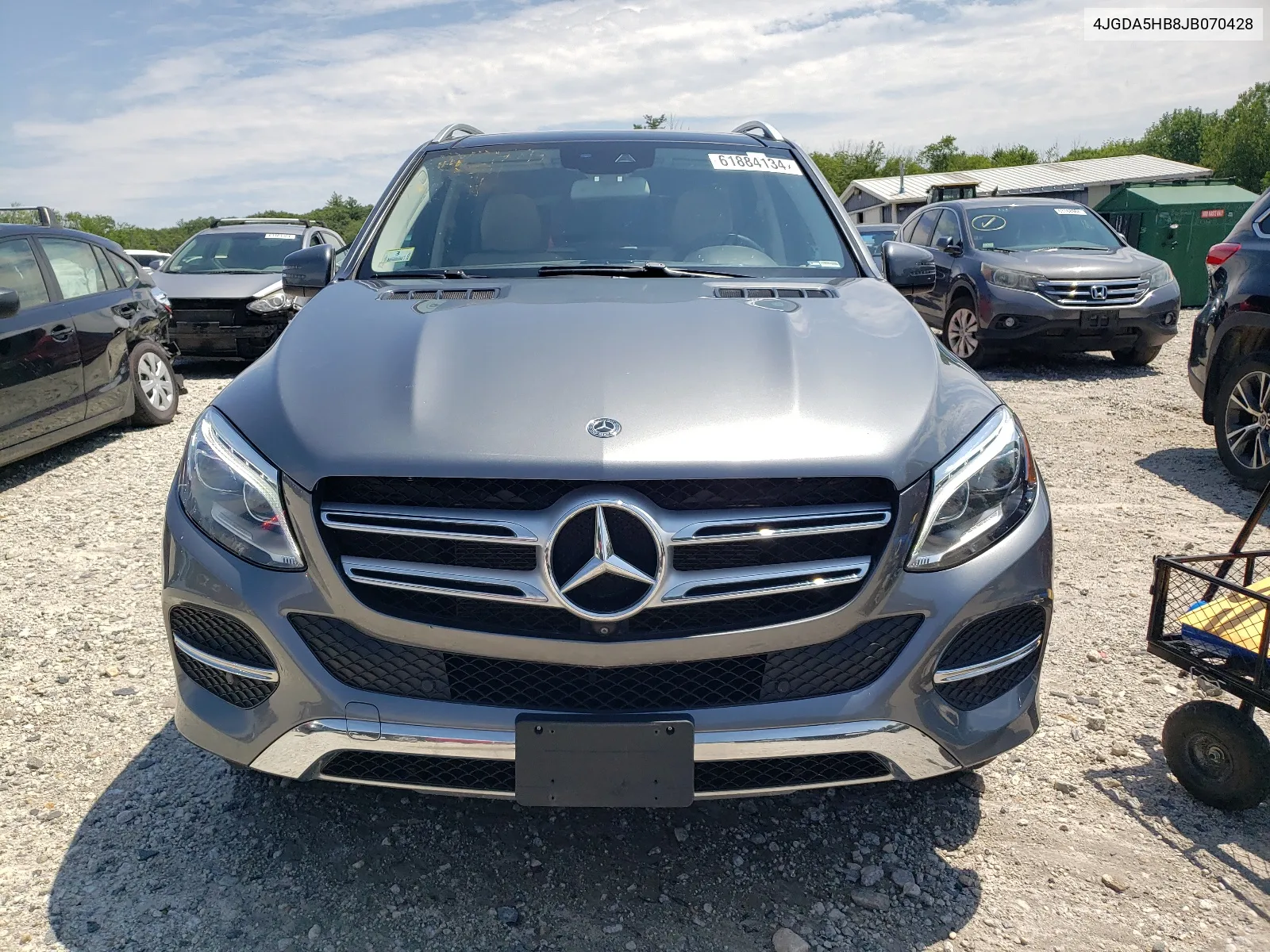 2018 Mercedes-Benz Gle 350 4Matic VIN: 4JGDA5HB8JB070428 Lot: 61884134