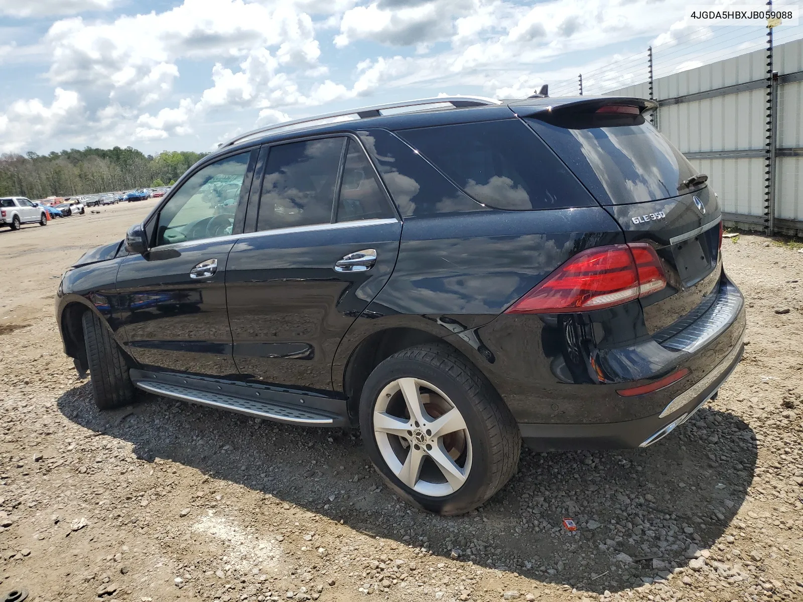 2018 Mercedes-Benz Gle 350 4Matic VIN: 4JGDA5HBXJB059088 Lot: 62283964