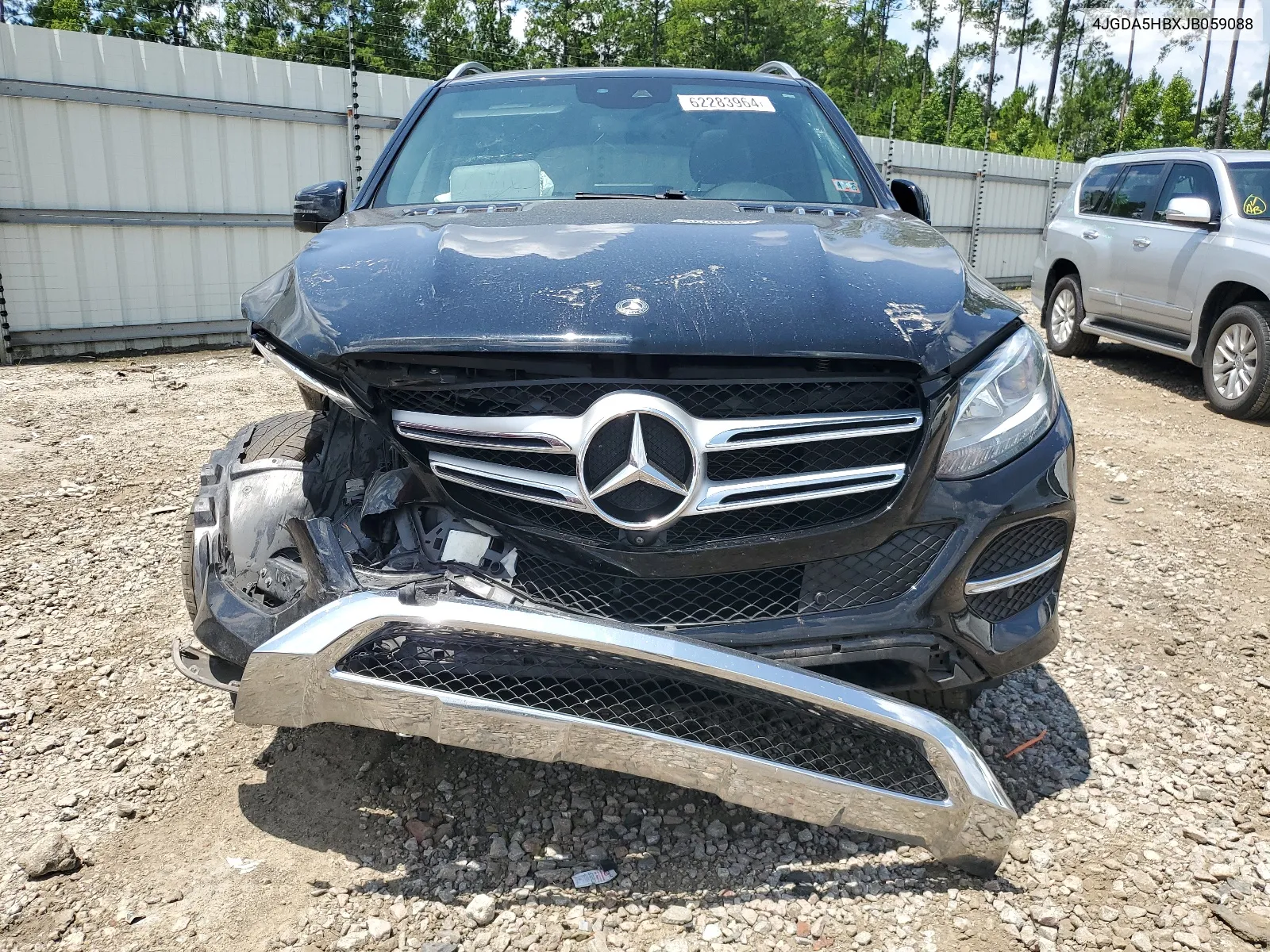 2018 Mercedes-Benz Gle 350 4Matic VIN: 4JGDA5HBXJB059088 Lot: 62283964