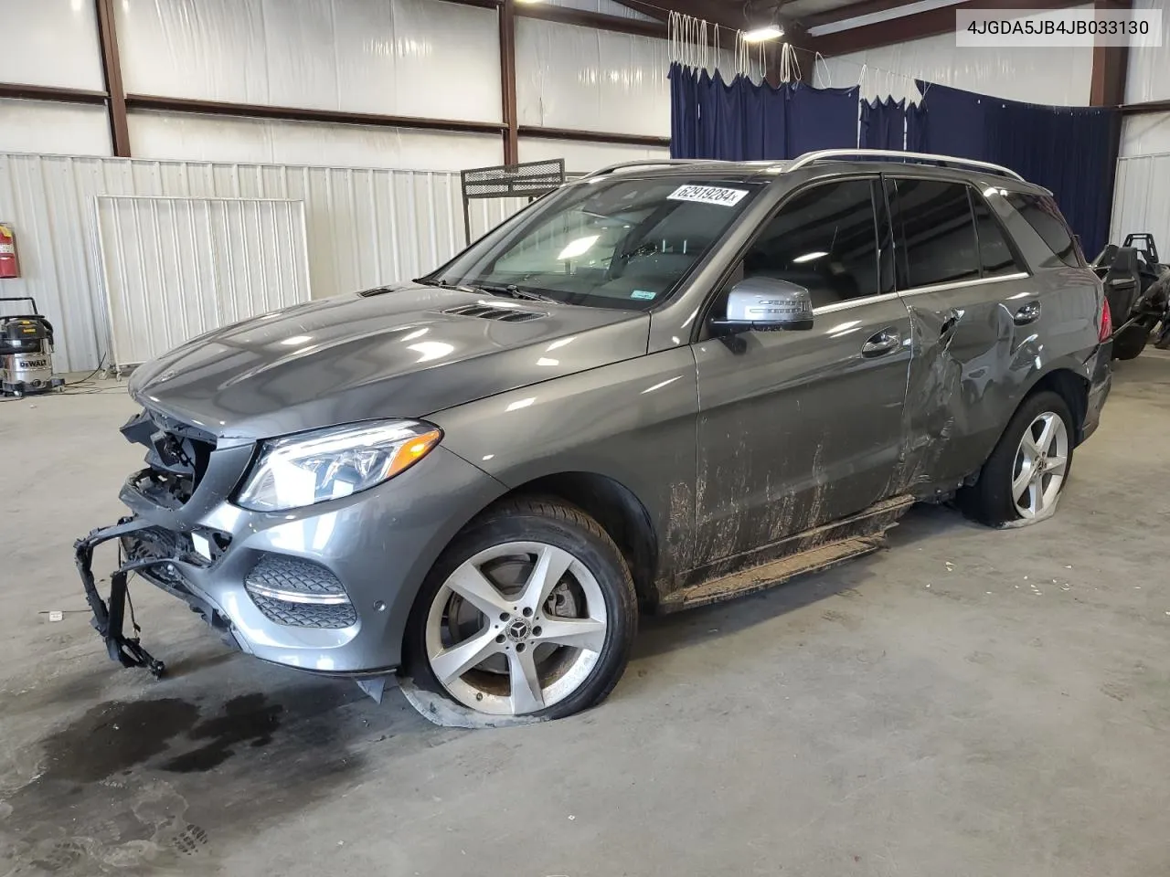 2018 Mercedes-Benz Gle 350 VIN: 4JGDA5JB4JB033130 Lot: 62919284