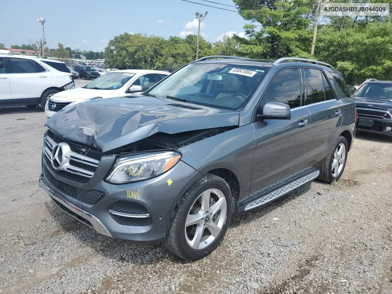 2018 Mercedes-Benz Gle 350 4Matic VIN: 4JGDA5HB1JB044009 Lot: 65041884