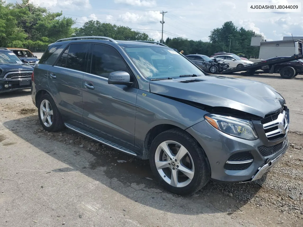 2018 Mercedes-Benz Gle 350 4Matic VIN: 4JGDA5HB1JB044009 Lot: 65041884