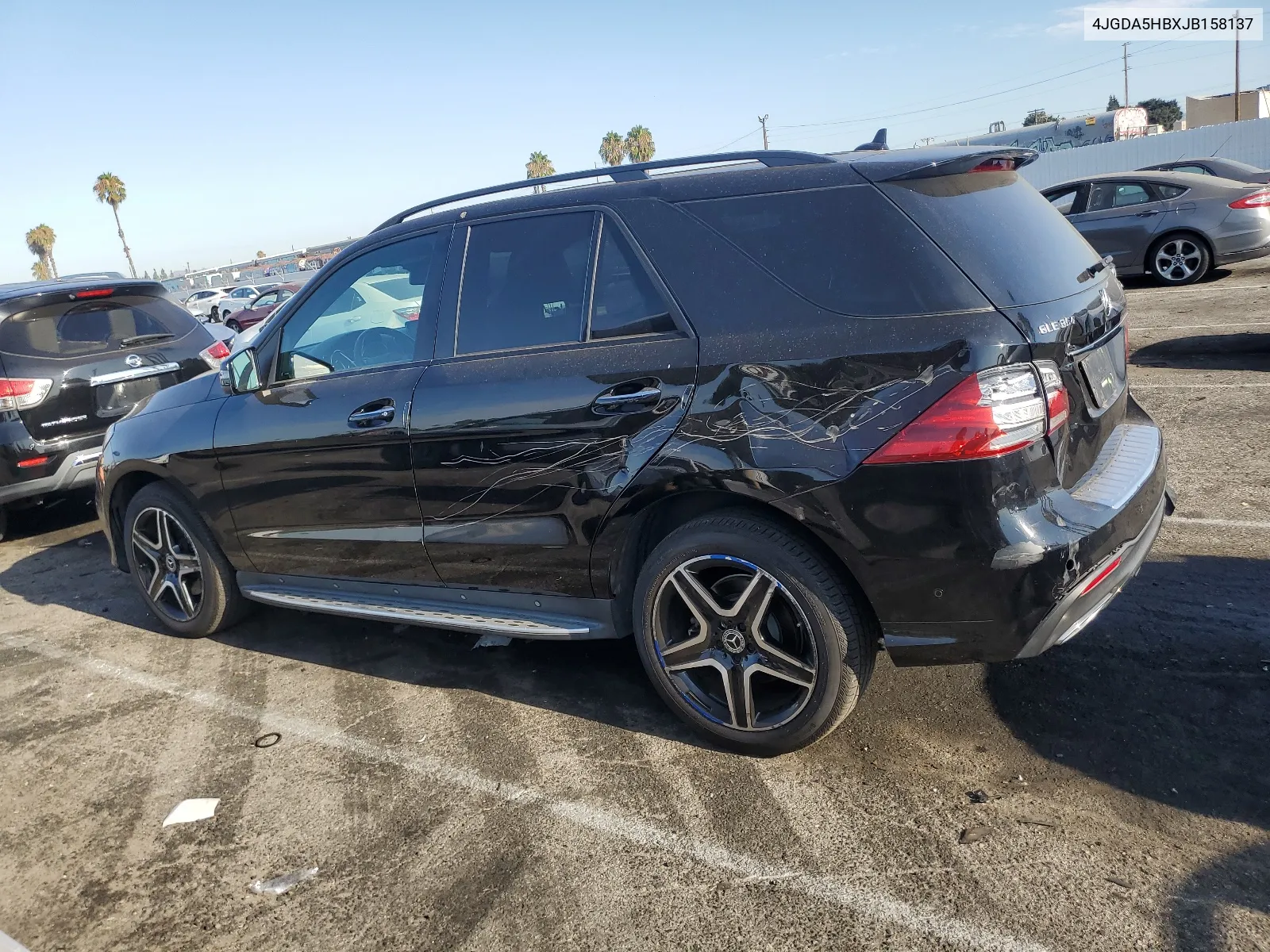 2018 Mercedes-Benz Gle 350 4Matic VIN: 4JGDA5HBXJB158137 Lot: 65682614