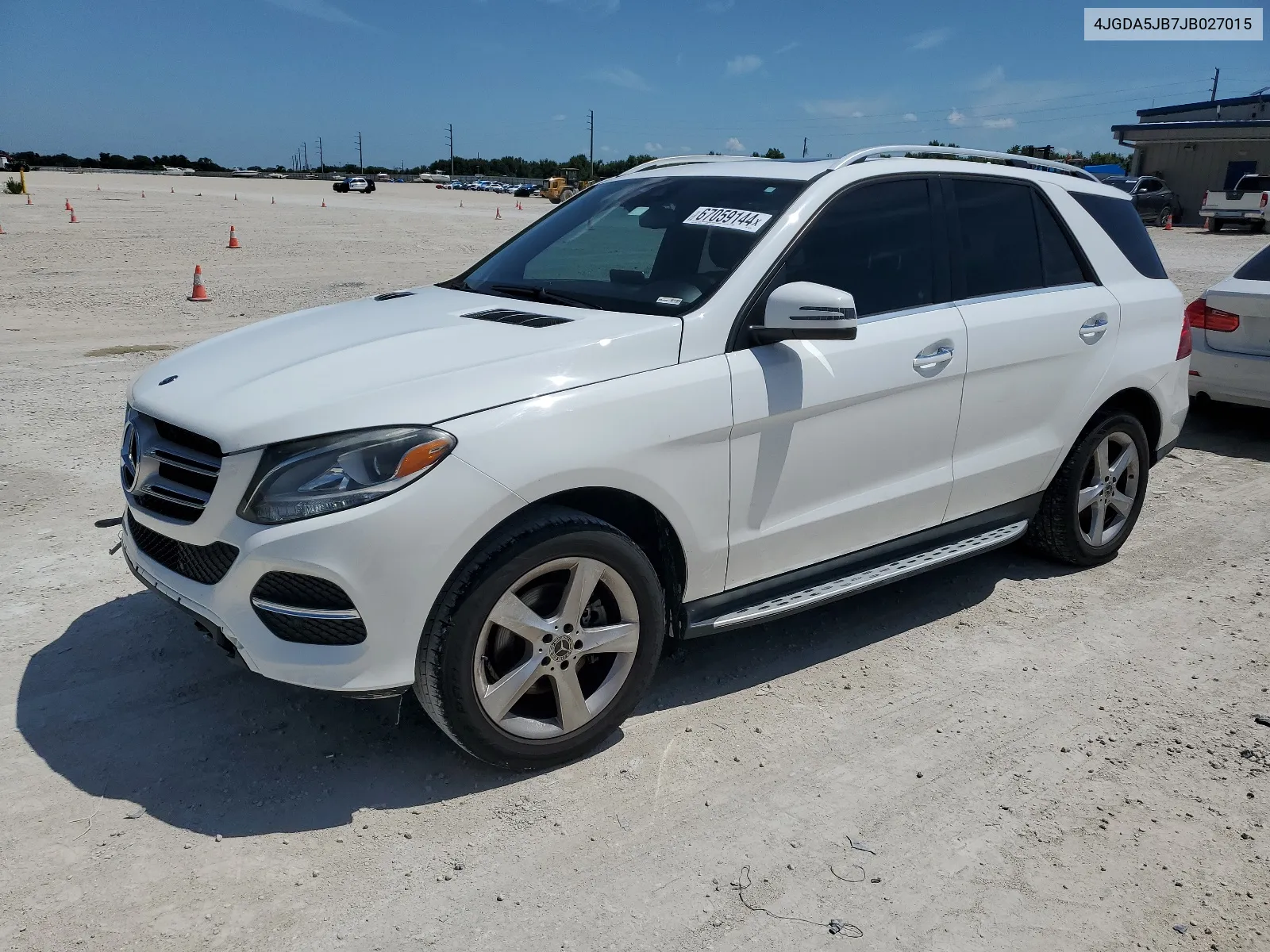 2018 Mercedes-Benz Gle 350 VIN: 4JGDA5JB7JB027015 Lot: 67059144