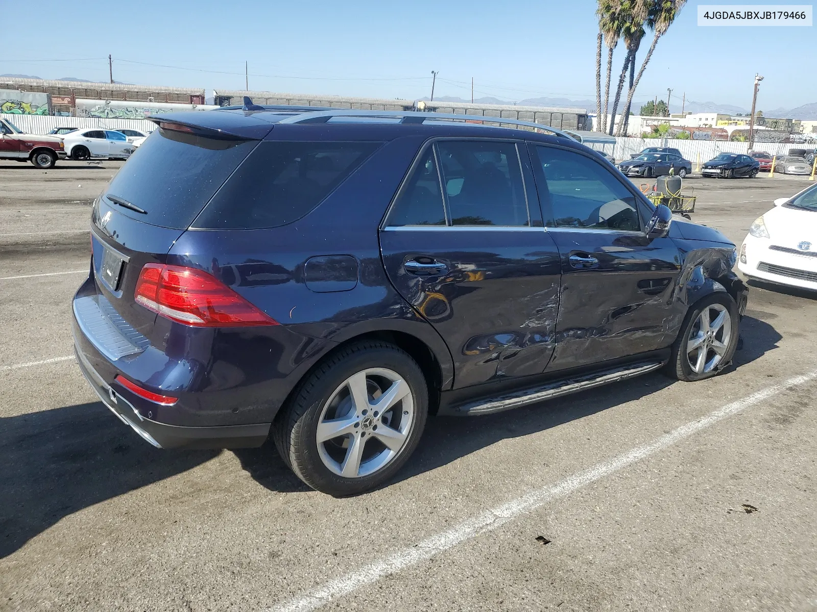 2018 Mercedes-Benz Gle 350 VIN: 4JGDA5JBXJB179466 Lot: 67722614