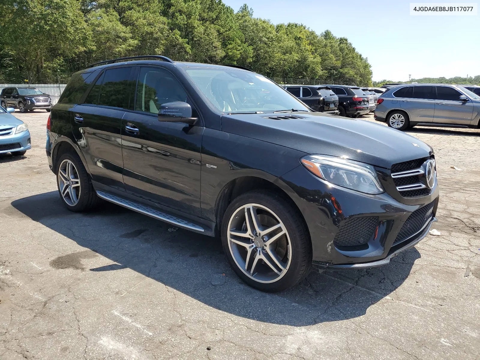 2018 Mercedes-Benz Gle 43 Amg VIN: 4JGDA6EB8JB117077 Lot: 68461034