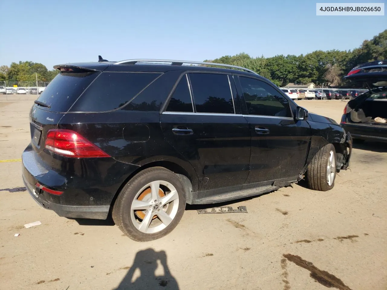 2018 Mercedes-Benz Gle 350 4Matic VIN: 4JGDA5HB9JB026650 Lot: 68992904