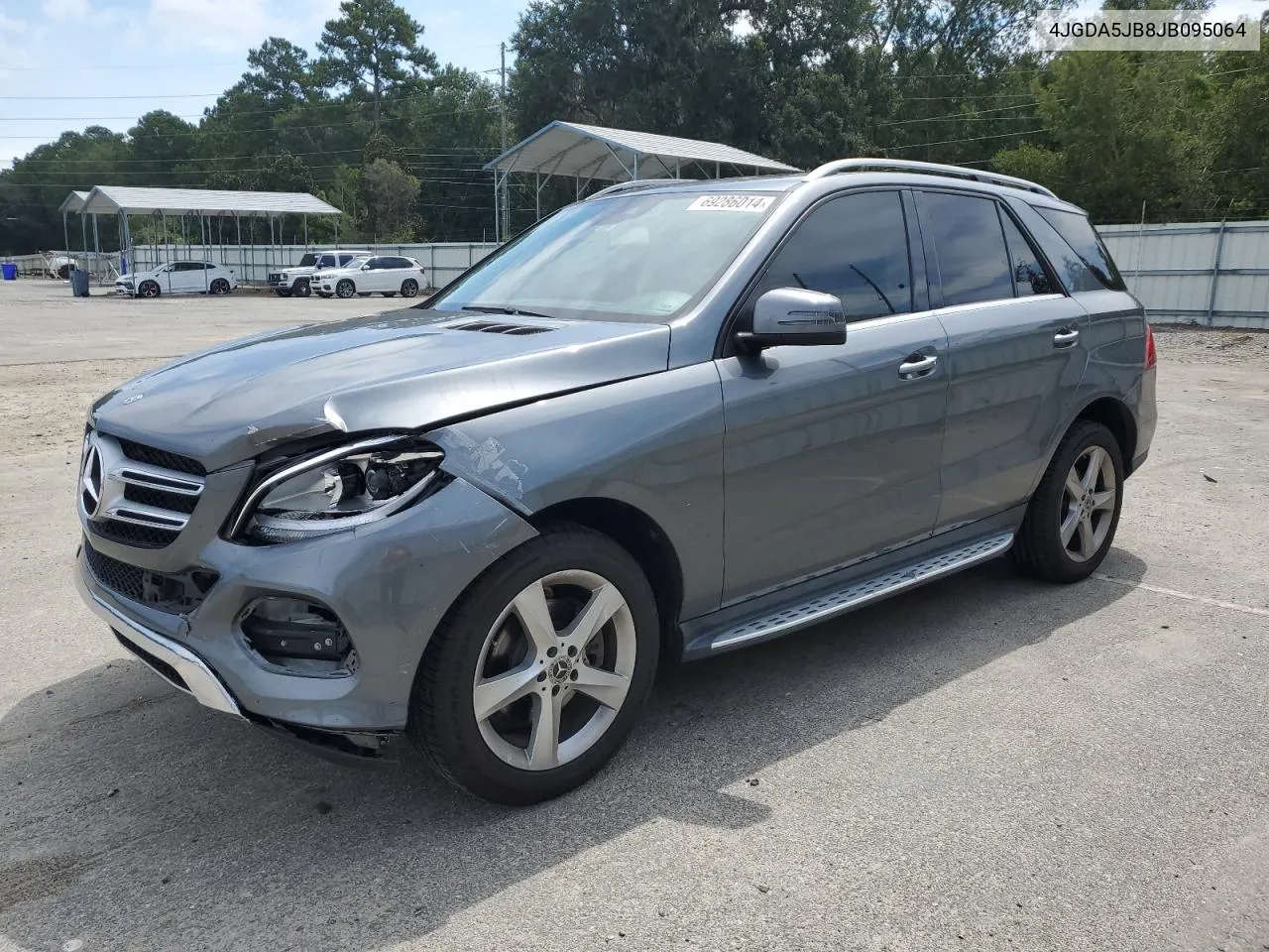 2018 Mercedes-Benz Gle 350 VIN: 4JGDA5JB8JB095064 Lot: 69286014