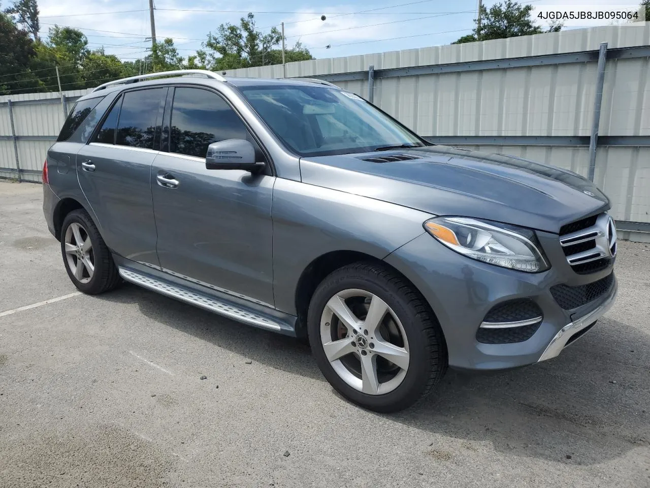 2018 Mercedes-Benz Gle 350 VIN: 4JGDA5JB8JB095064 Lot: 69286014