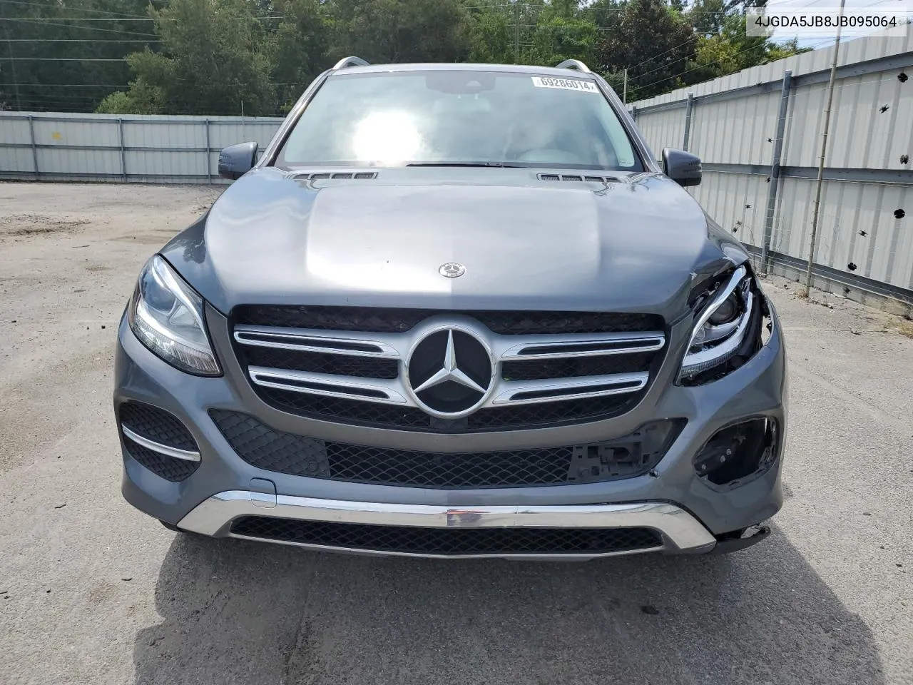 2018 Mercedes-Benz Gle 350 VIN: 4JGDA5JB8JB095064 Lot: 69286014