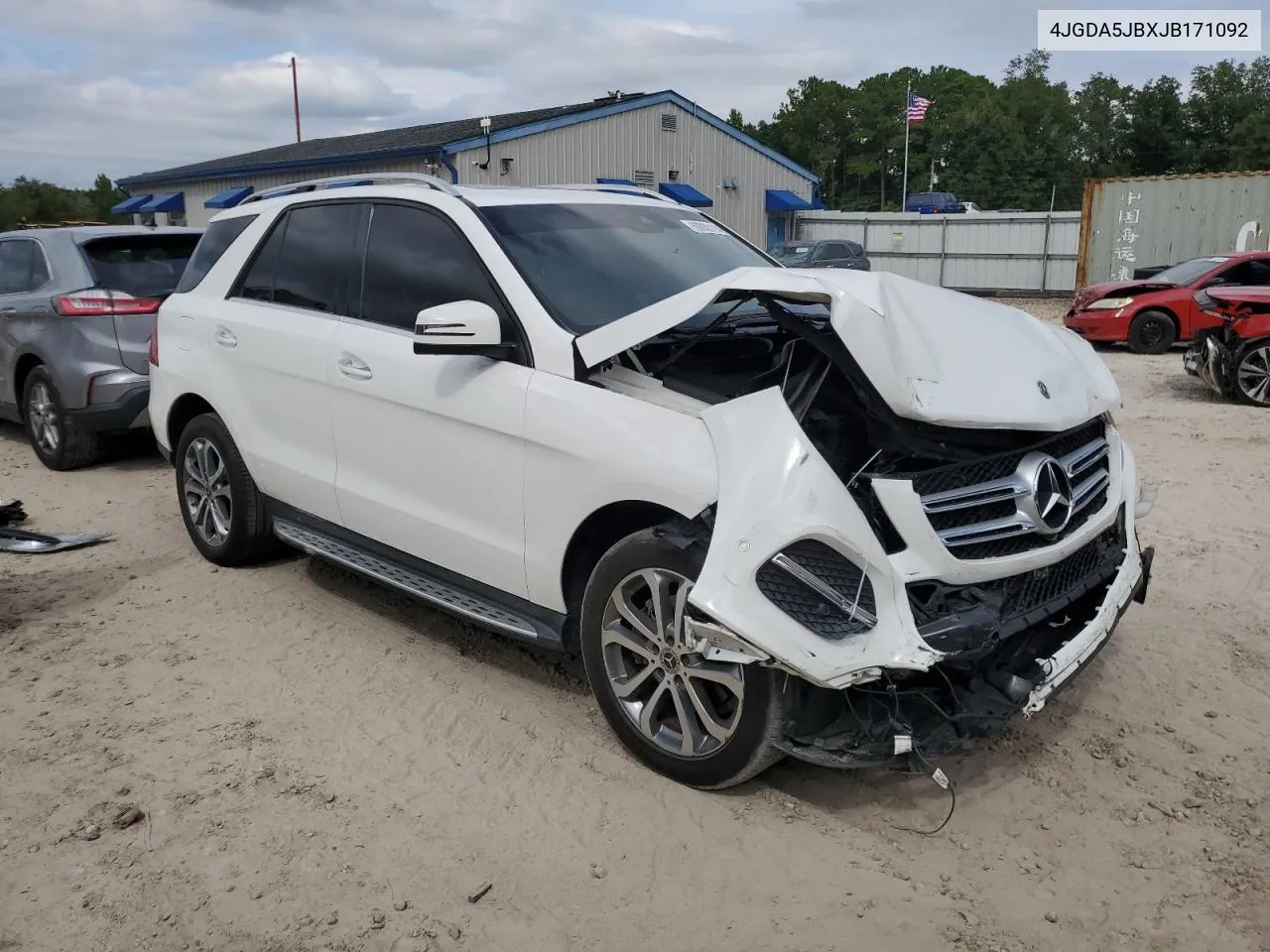 2018 Mercedes-Benz Gle 350 VIN: 4JGDA5JBXJB171092 Lot: 69800114