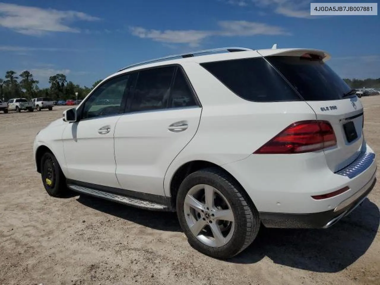 2018 Mercedes-Benz Gle 350 VIN: 4JGDA5JB7JB007881 Lot: 70337934