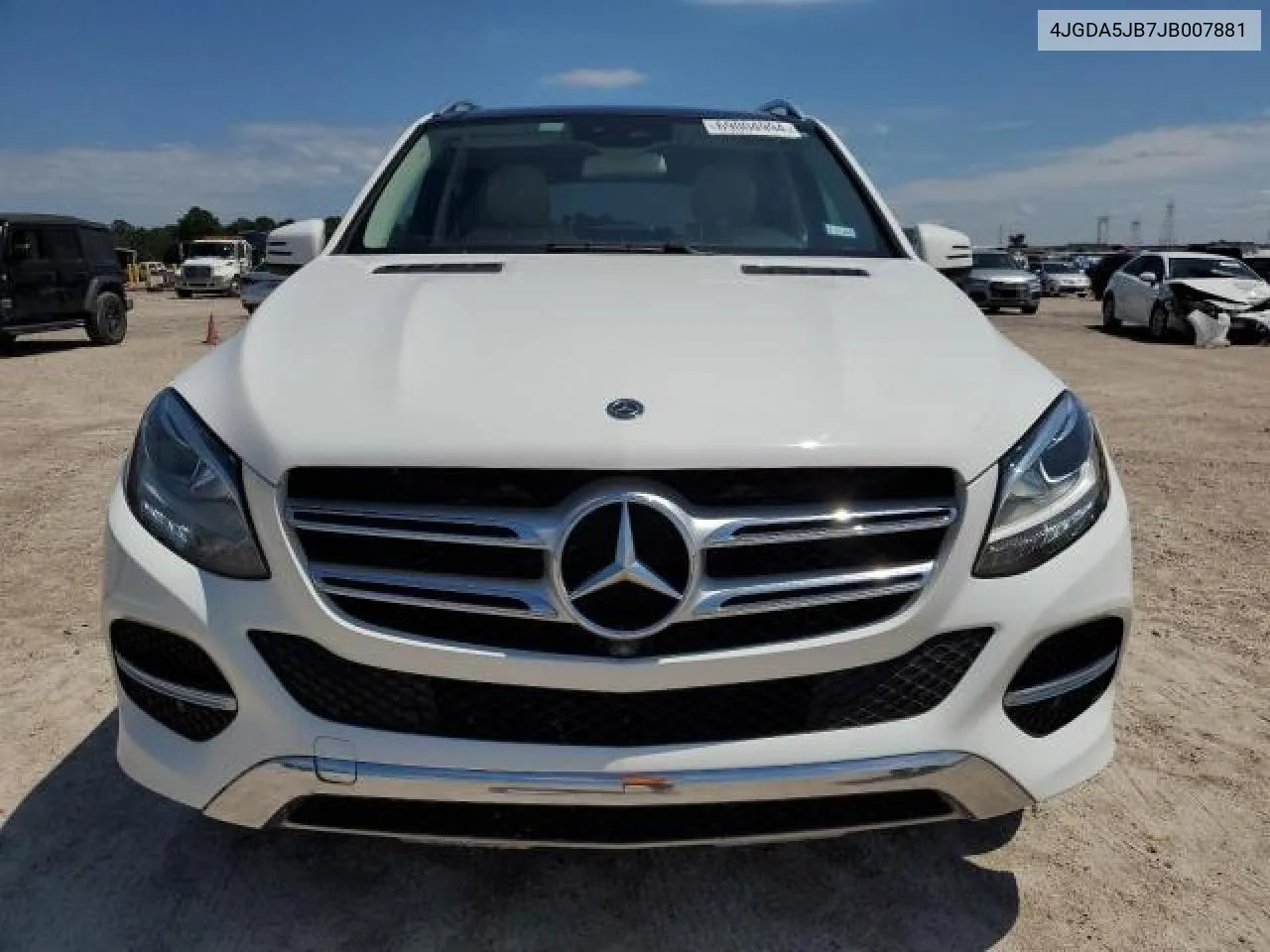 2018 Mercedes-Benz Gle 350 VIN: 4JGDA5JB7JB007881 Lot: 70337934