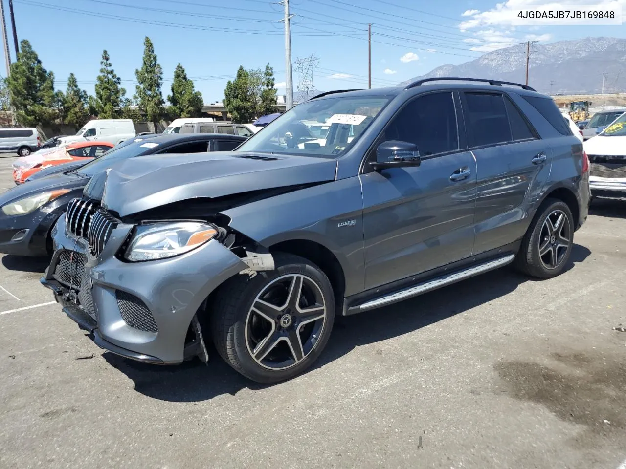 2018 Mercedes-Benz Gle 350 VIN: 4JGDA5JB7JB169848 Lot: 70471614