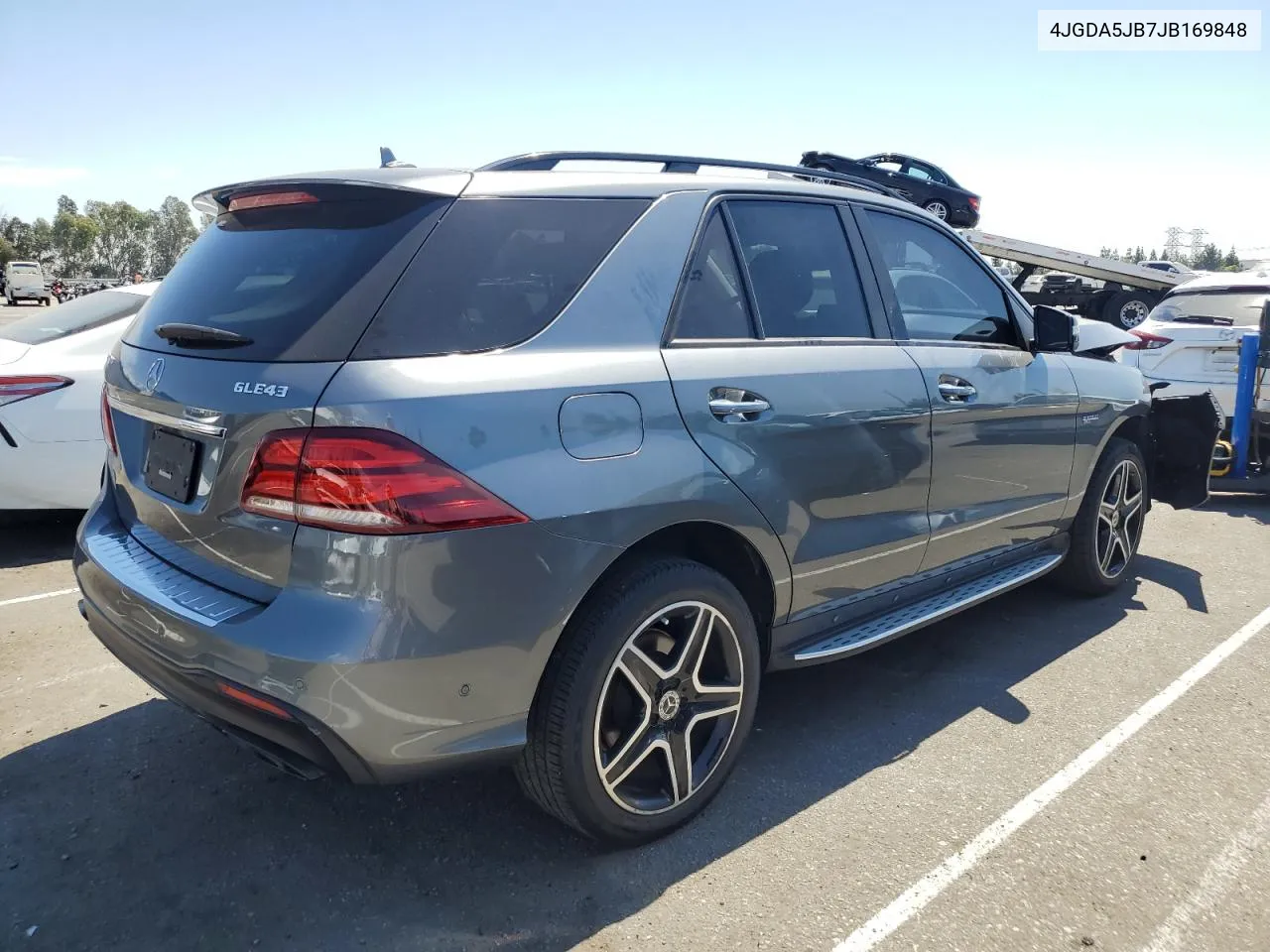 2018 Mercedes-Benz Gle 350 VIN: 4JGDA5JB7JB169848 Lot: 70471614