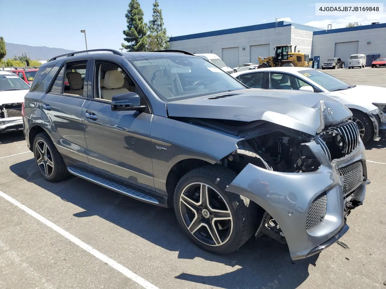 2018 Mercedes-Benz Gle 350 VIN: 4JGDA5JB7JB169848 Lot: 70471614