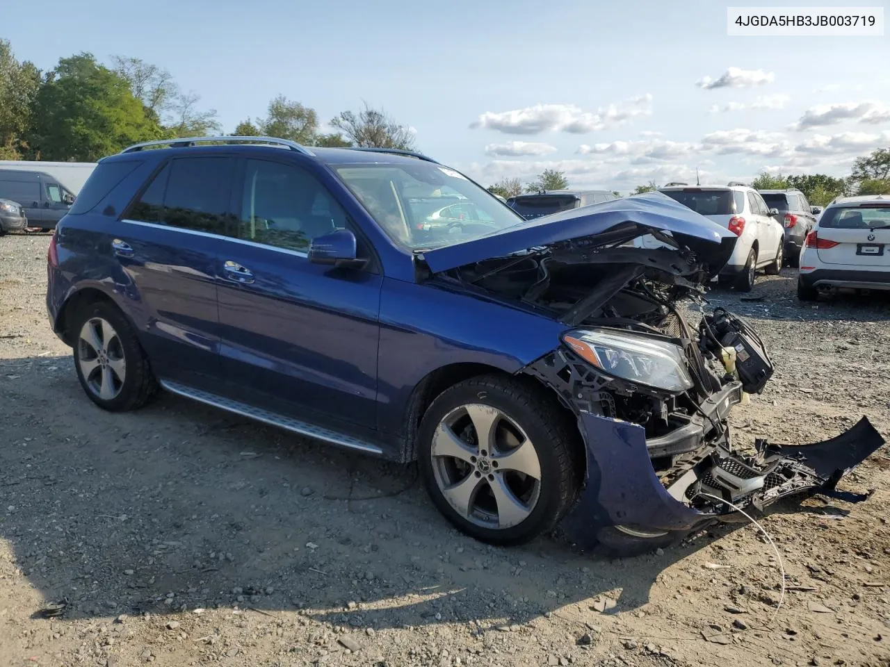 2018 Mercedes-Benz Gle 350 4Matic VIN: 4JGDA5HB3JB003719 Lot: 70475504