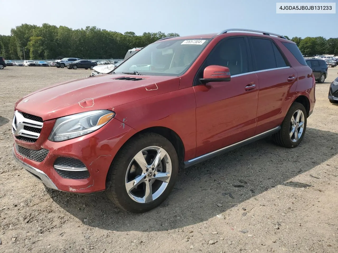 2018 Mercedes-Benz Gle 350 VIN: 4JGDA5JB0JB131233 Lot: 70657304