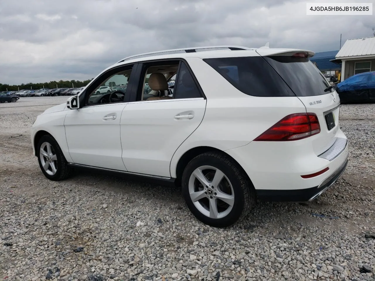 2018 Mercedes-Benz Gle 350 4Matic VIN: 4JGDA5HB6JB196285 Lot: 71100624