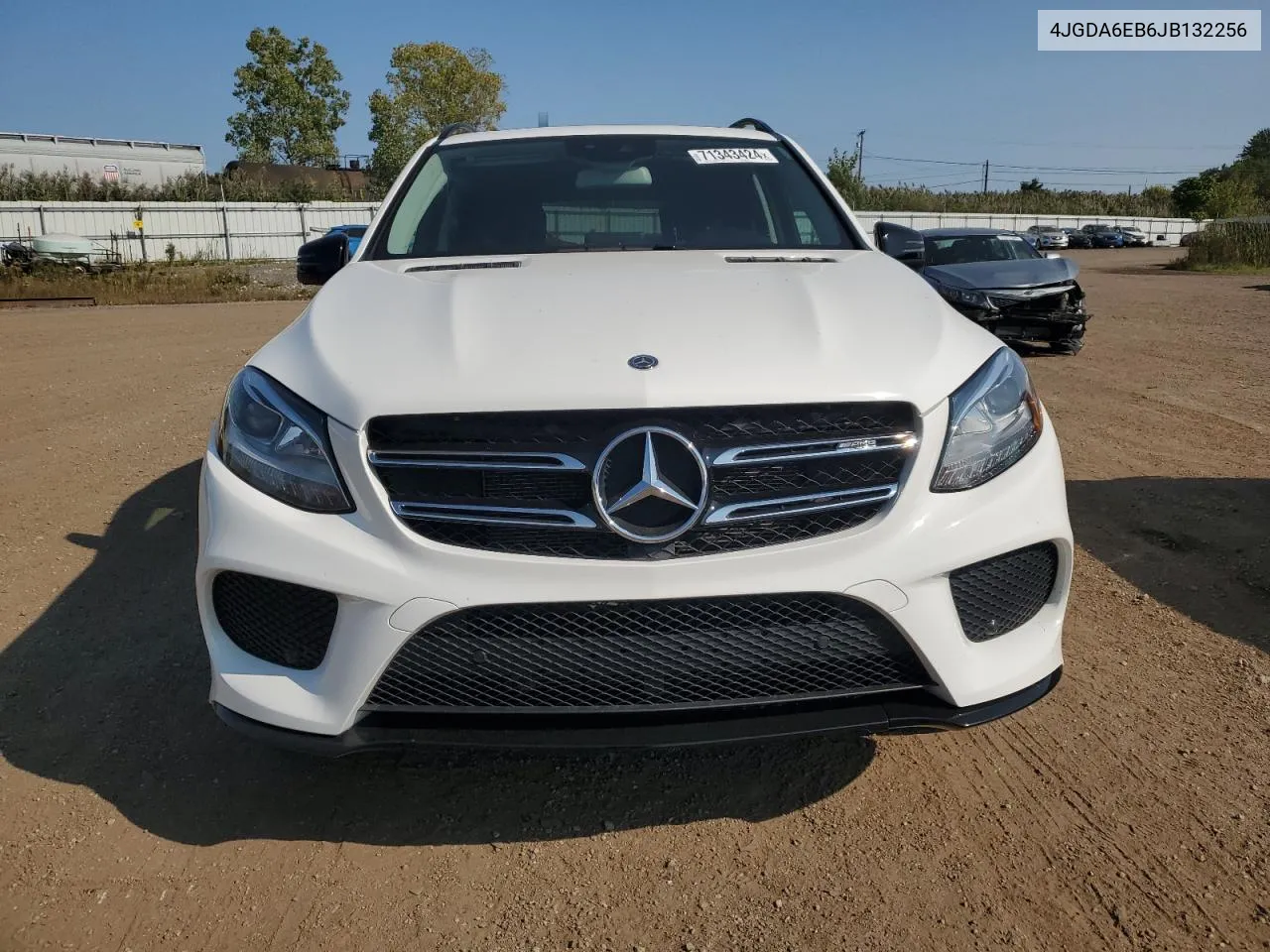 2018 Mercedes-Benz Gle 43 Amg VIN: 4JGDA6EB6JB132256 Lot: 71343424