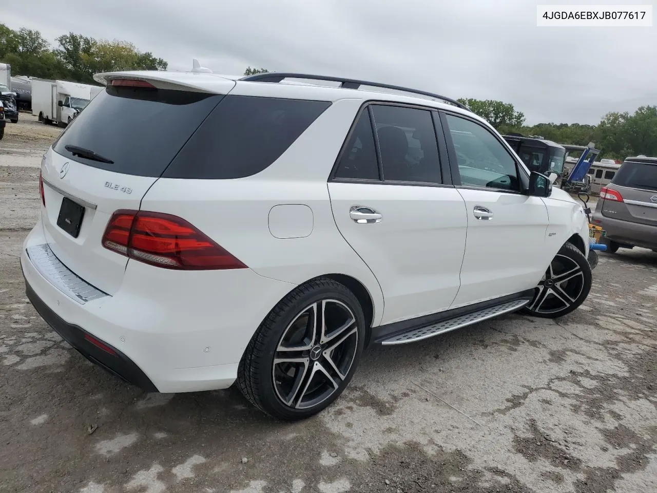 2018 Mercedes-Benz Gle 43 Amg VIN: 4JGDA6EBXJB077617 Lot: 71955634