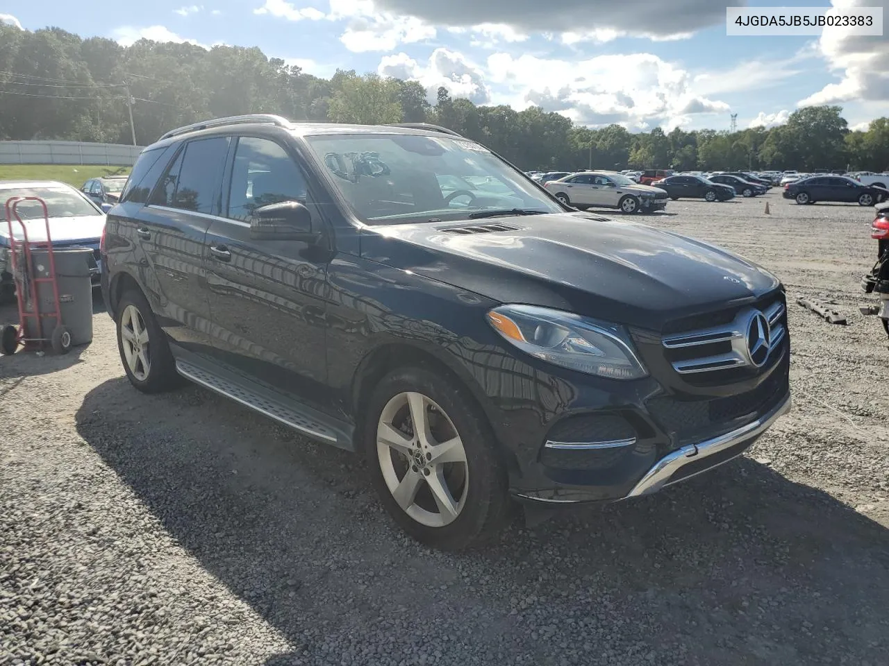 2018 Mercedes-Benz Gle 350 VIN: 4JGDA5JB5JB023383 Lot: 72155704