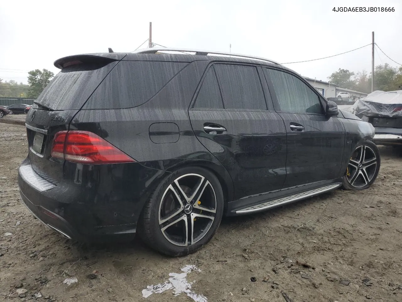 2018 Mercedes-Benz Gle 43 Amg VIN: 4JGDA6EB3JB018666 Lot: 72174104