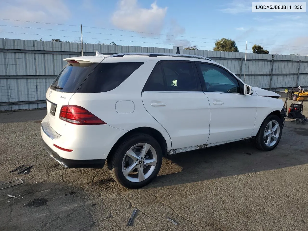 2018 Mercedes-Benz Gle 350 VIN: 4JGDA5JB8JB111330 Lot: 72263844