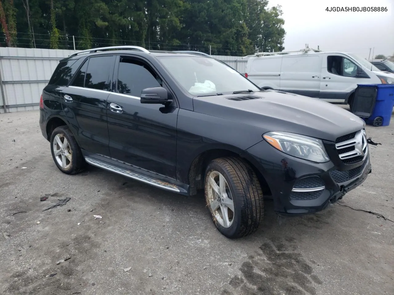 2018 Mercedes-Benz Gle 350 4Matic VIN: 4JGDA5HB0JB058886 Lot: 72600234