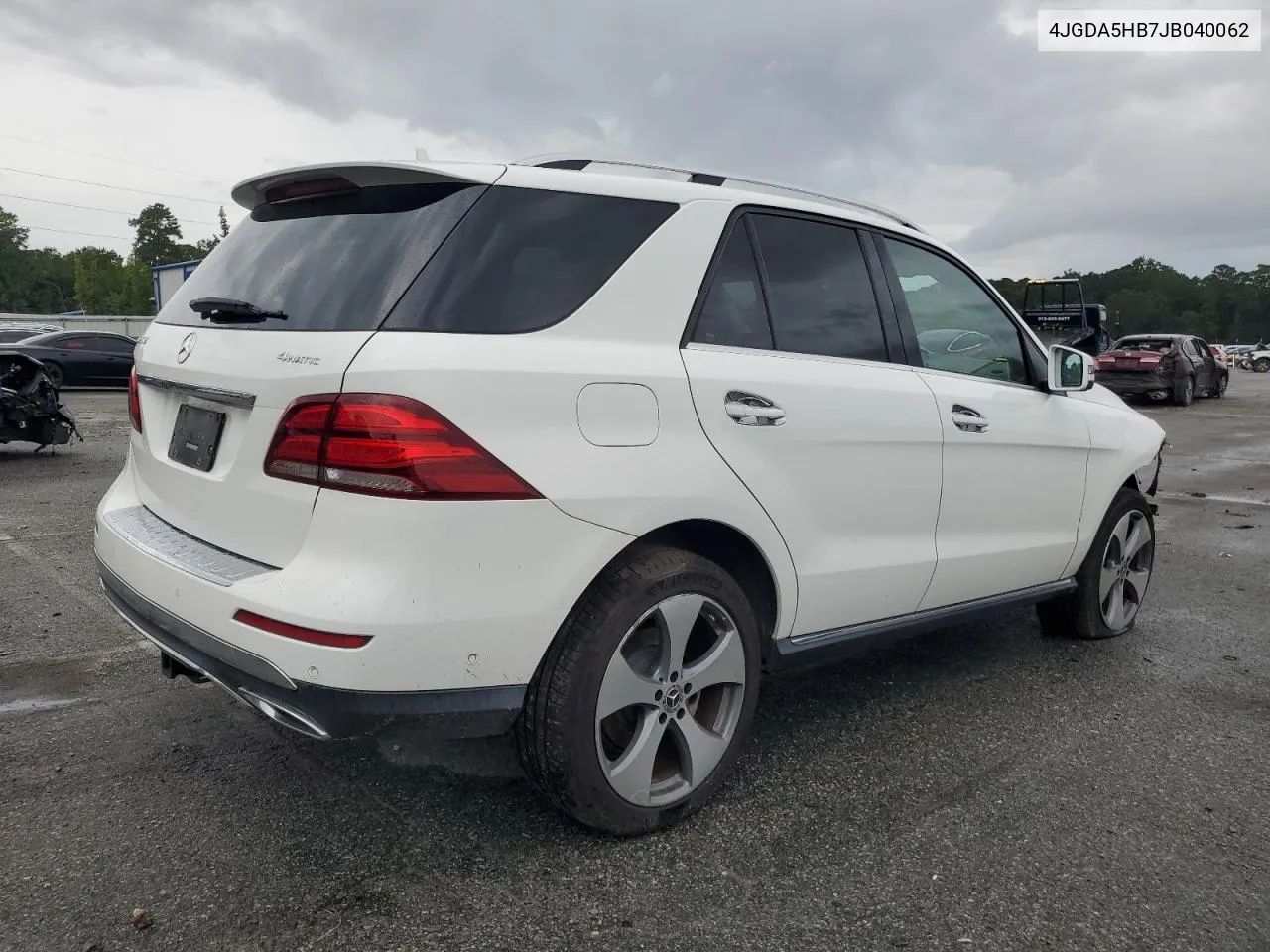 2018 Mercedes-Benz Gle 350 4Matic VIN: 4JGDA5HB7JB040062 Lot: 72976264