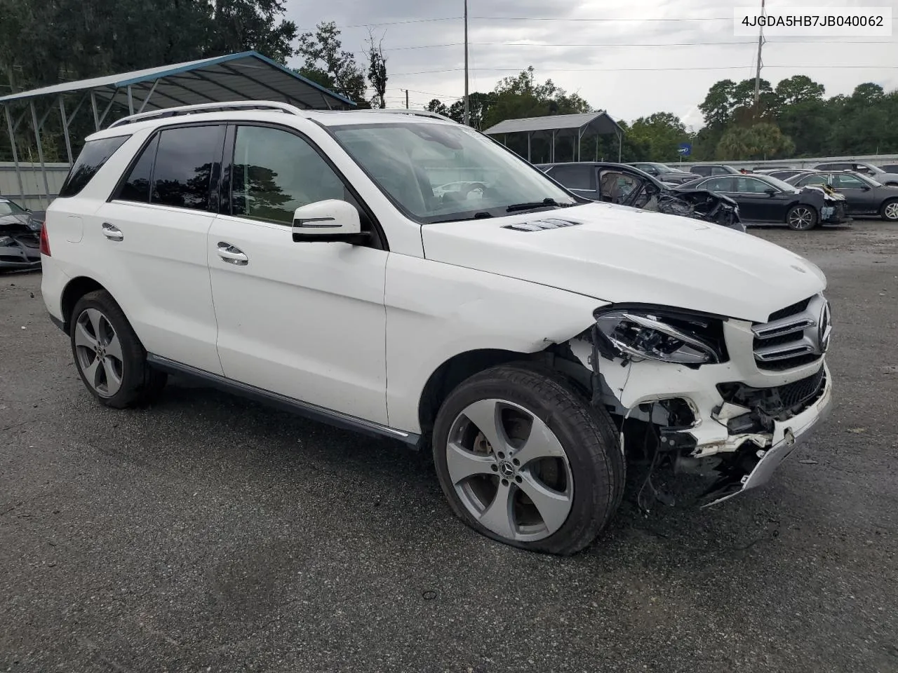 2018 Mercedes-Benz Gle 350 4Matic VIN: 4JGDA5HB7JB040062 Lot: 72976264