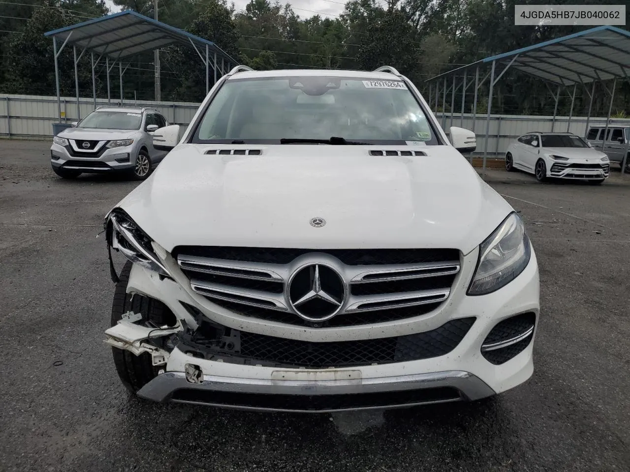 2018 Mercedes-Benz Gle 350 4Matic VIN: 4JGDA5HB7JB040062 Lot: 72976264