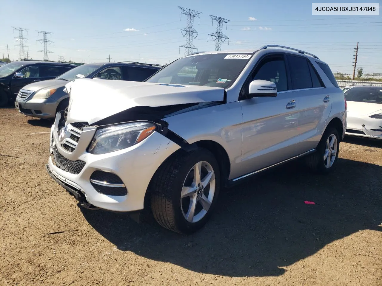 2018 Mercedes-Benz Gle 350 4Matic VIN: 4JGDA5HBXJB147848 Lot: 73015764