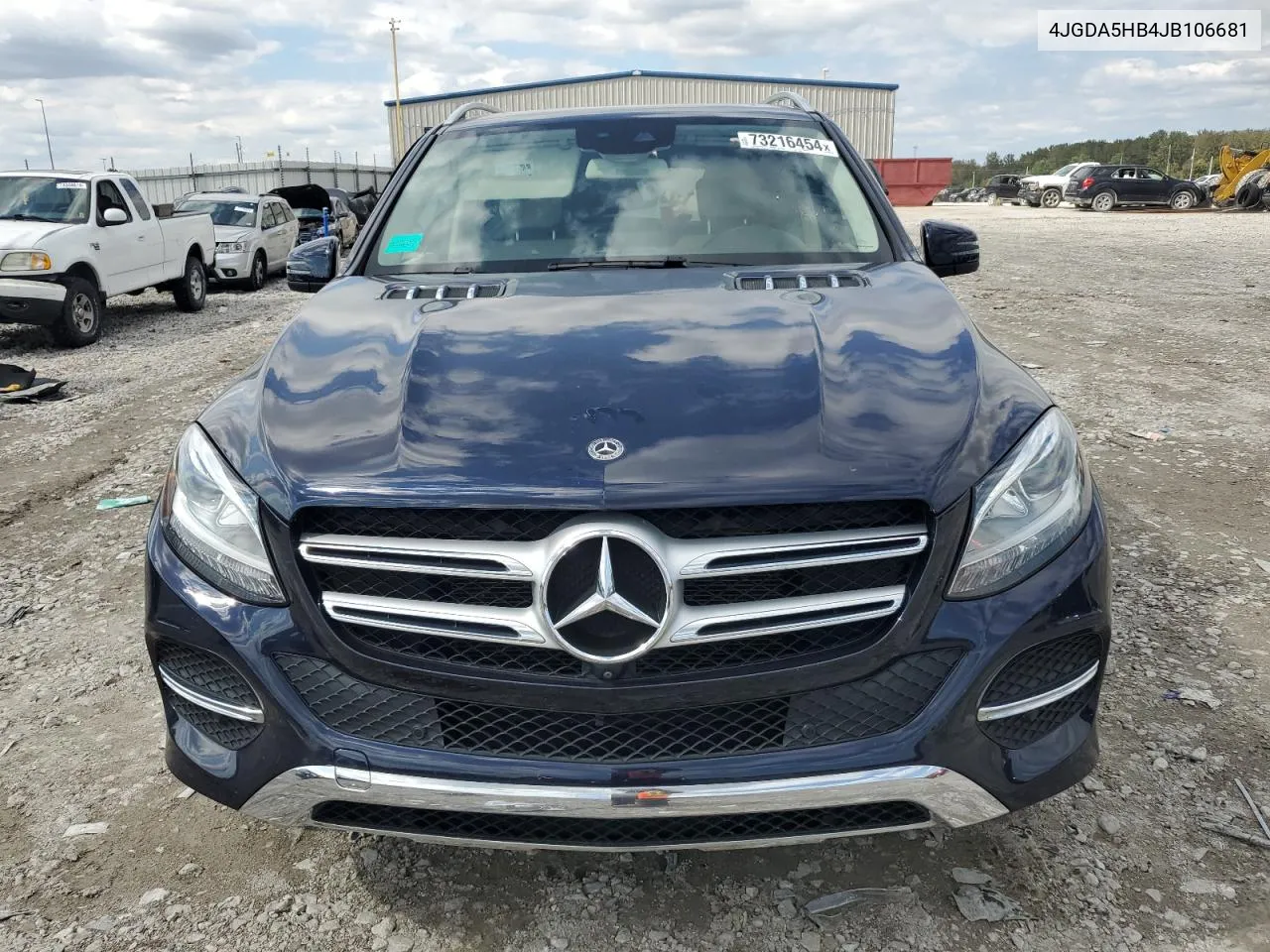 2018 Mercedes-Benz Gle 350 4Matic VIN: 4JGDA5HB4JB106681 Lot: 73216454