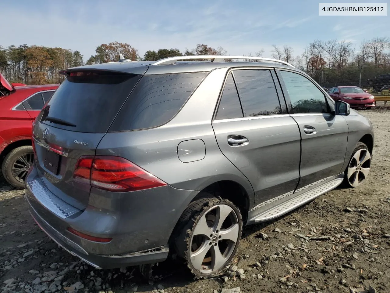 2018 Mercedes-Benz Gle 350 4Matic VIN: 4JGDA5HB6JB125412 Lot: 73749504