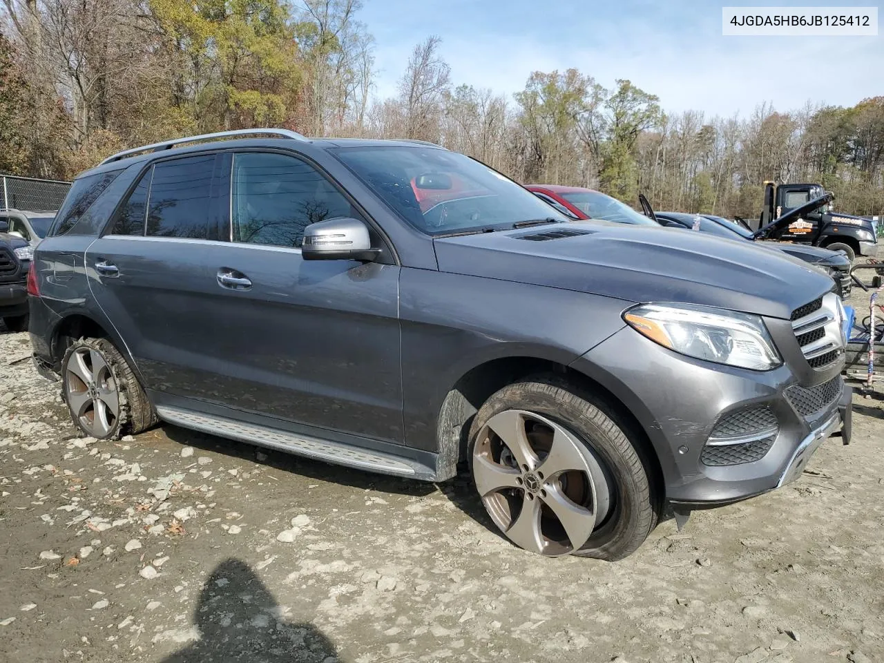 2018 Mercedes-Benz Gle 350 4Matic VIN: 4JGDA5HB6JB125412 Lot: 73749504