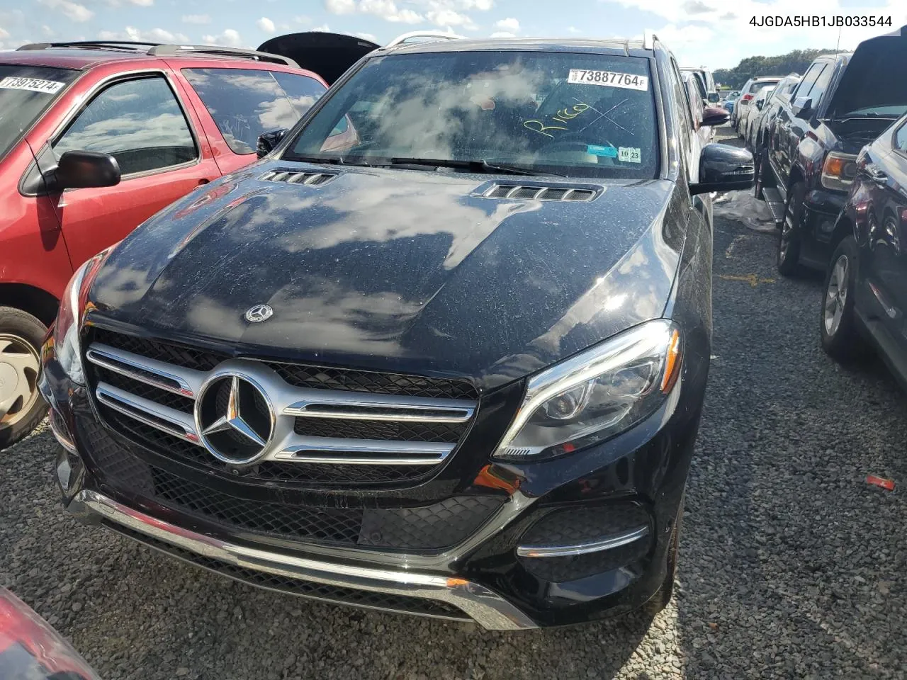 2018 Mercedes-Benz Gle 350 4Matic VIN: 4JGDA5HB1JB033544 Lot: 73887764