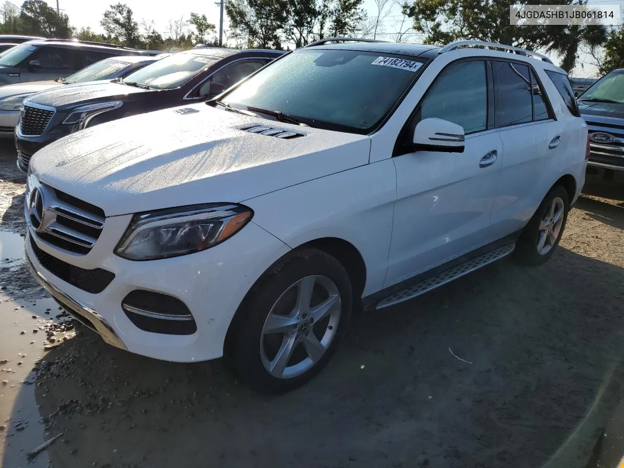 2018 Mercedes-Benz Gle 350 4Matic VIN: 4JGDA5HB1JB061814 Lot: 74182794