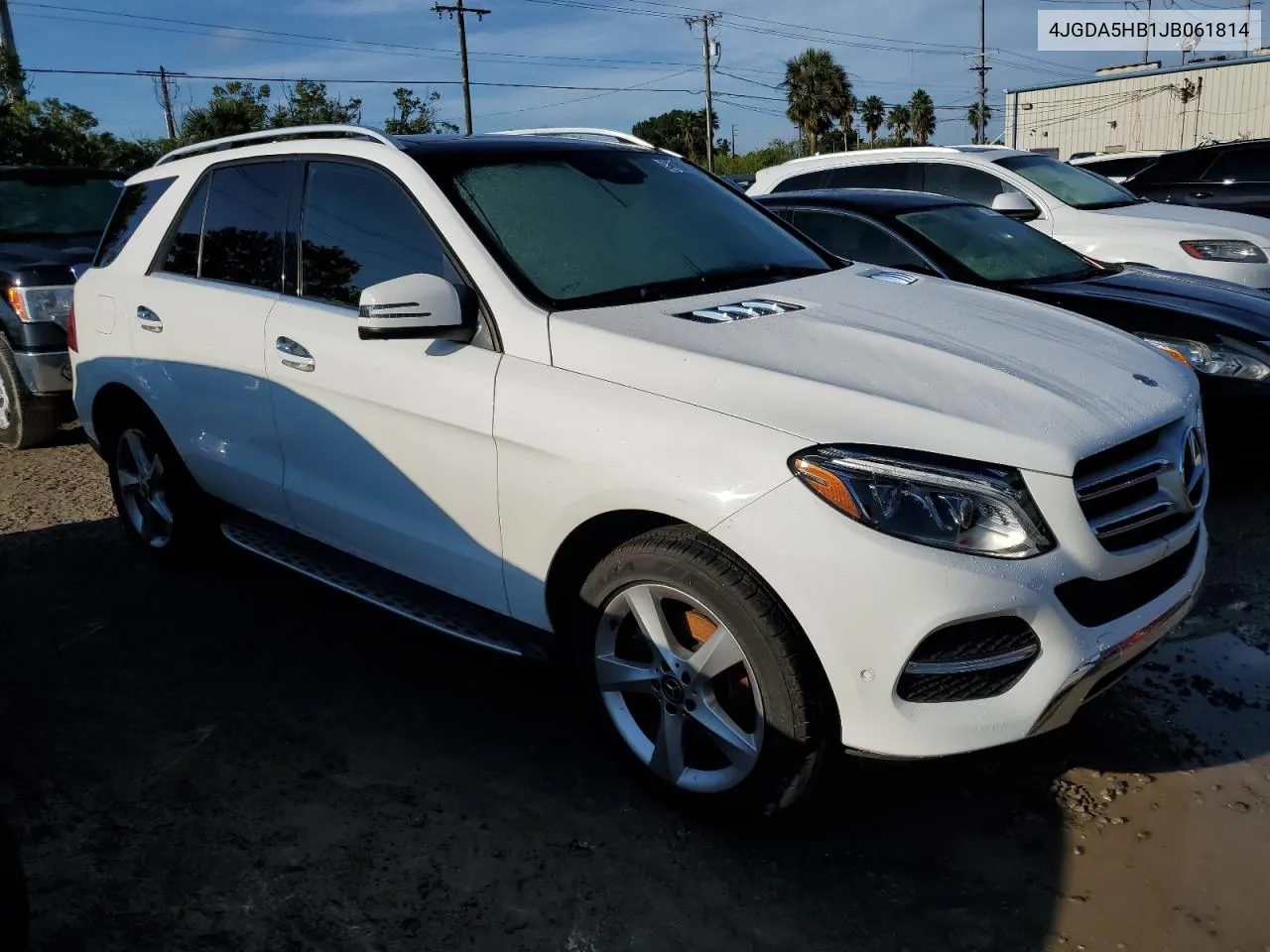 2018 Mercedes-Benz Gle 350 4Matic VIN: 4JGDA5HB1JB061814 Lot: 74182794