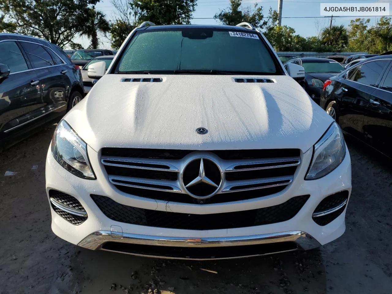 2018 Mercedes-Benz Gle 350 4Matic VIN: 4JGDA5HB1JB061814 Lot: 74182794