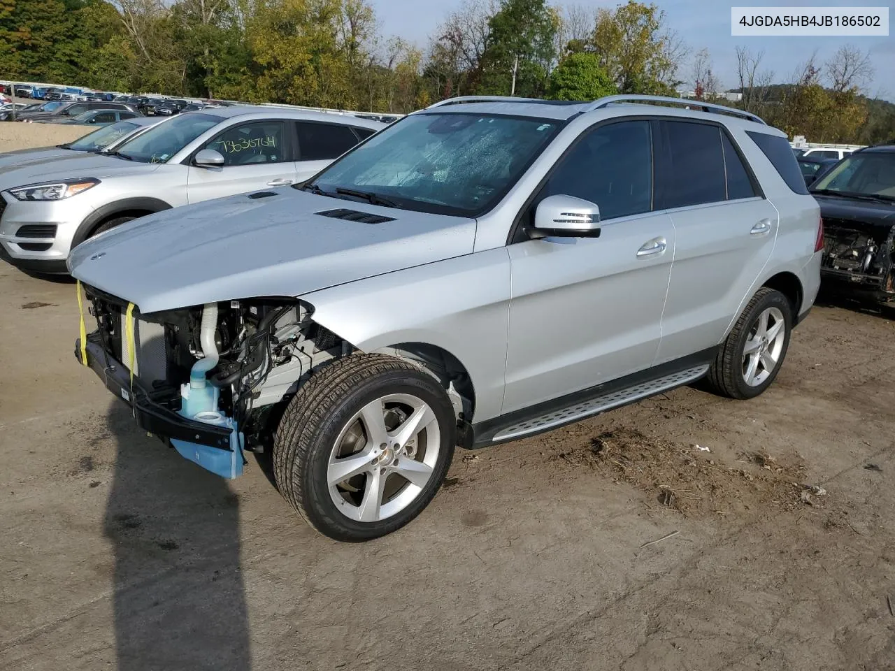 2018 Mercedes-Benz Gle 350 4Matic VIN: 4JGDA5HB4JB186502 Lot: 74234694