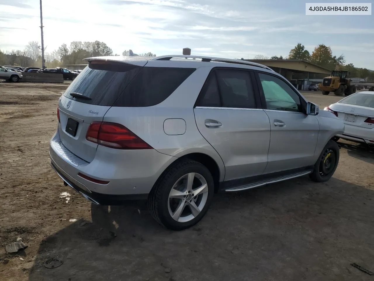 2018 Mercedes-Benz Gle 350 4Matic VIN: 4JGDA5HB4JB186502 Lot: 74234694